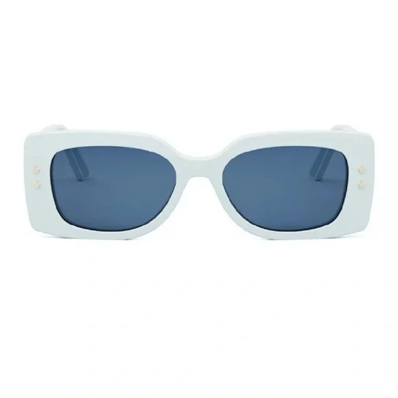 Dior Blue and White Sunglasses - Picture 1 of 2